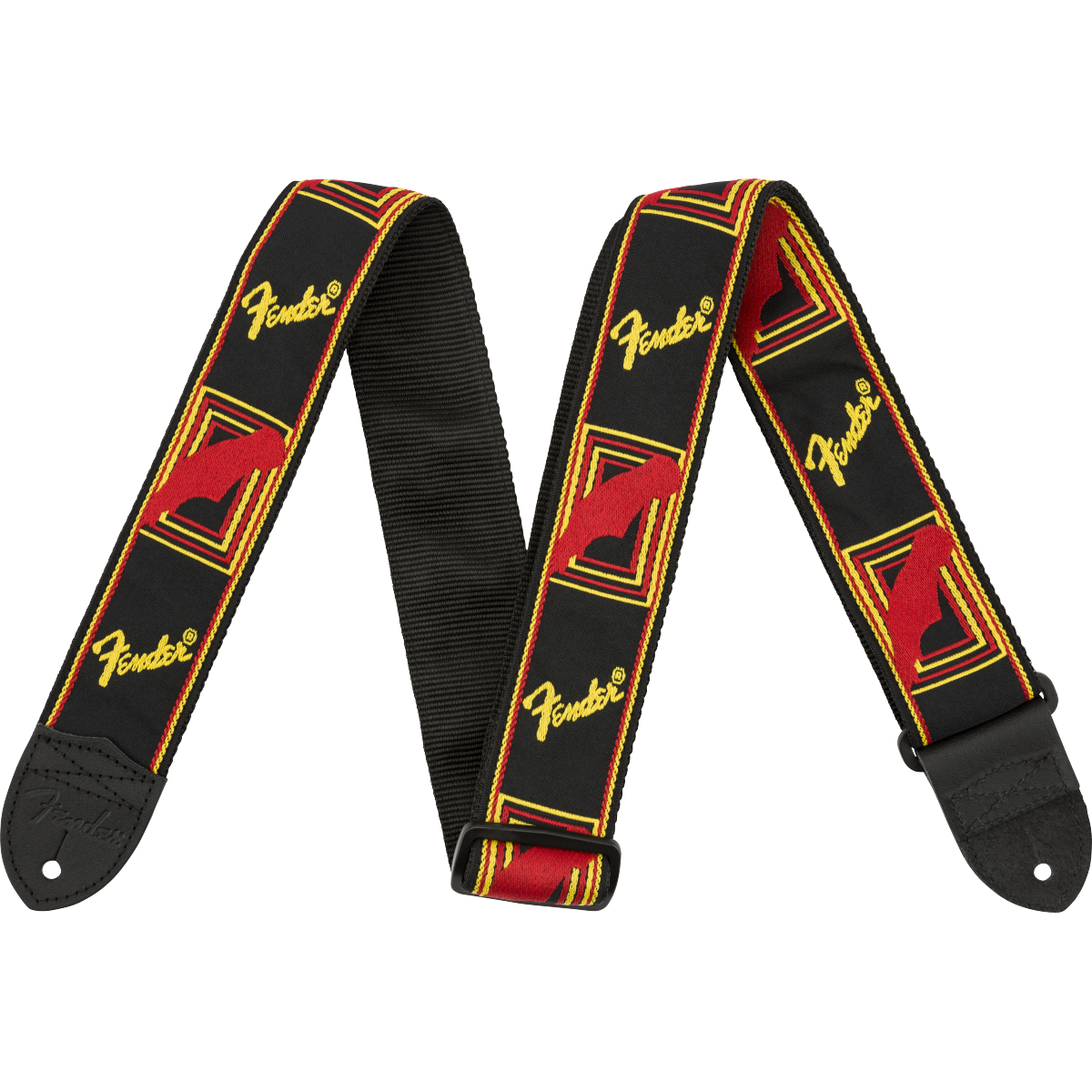 TAHALI FENDER MONOGRAMMED NEGRO/YELLOW/RED