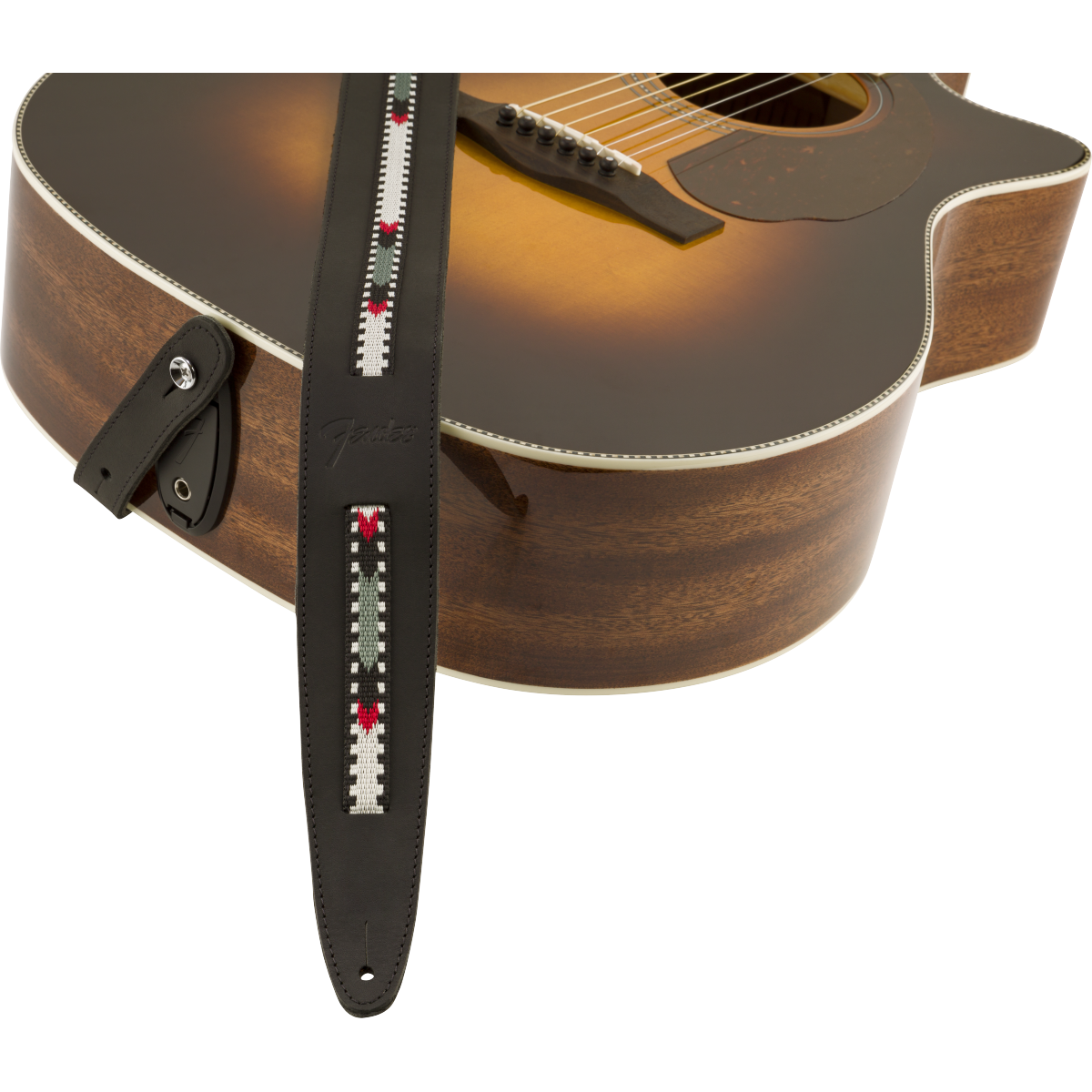 TAHALI FENDER PARAMOUNT ACOUSTIC LEATHER NEGRO
