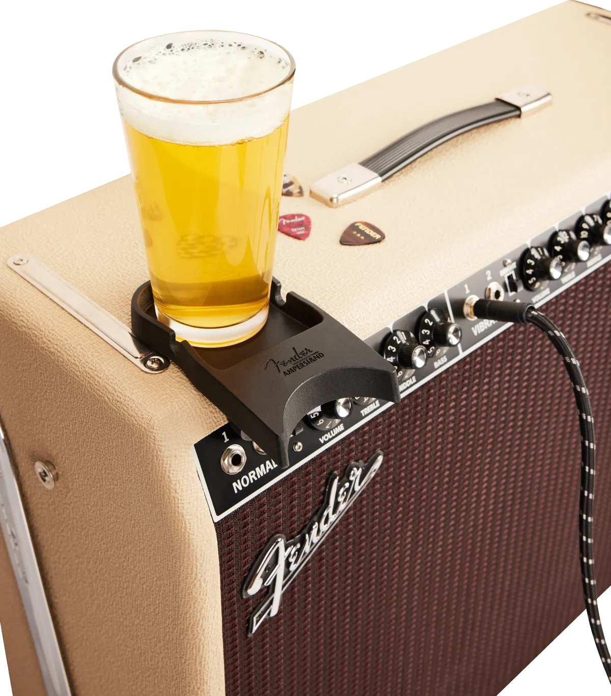 SOPORTE INSTRUEMENTO FENDER AMPERSTAND NEGRO