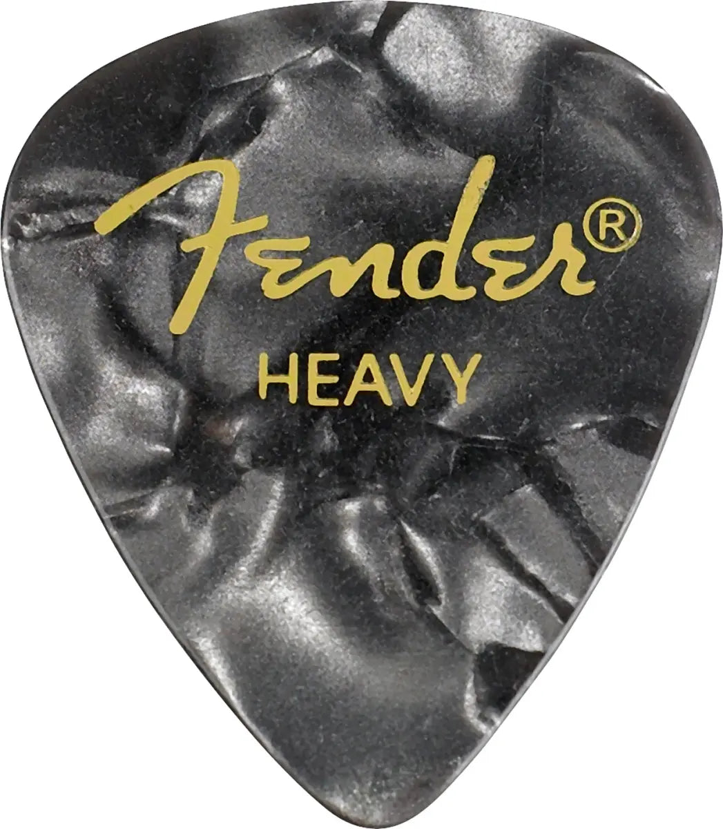 PUA FENDER PREMIUM CELLULOID 351 SHAPE MOTO HEAVY NEGRA