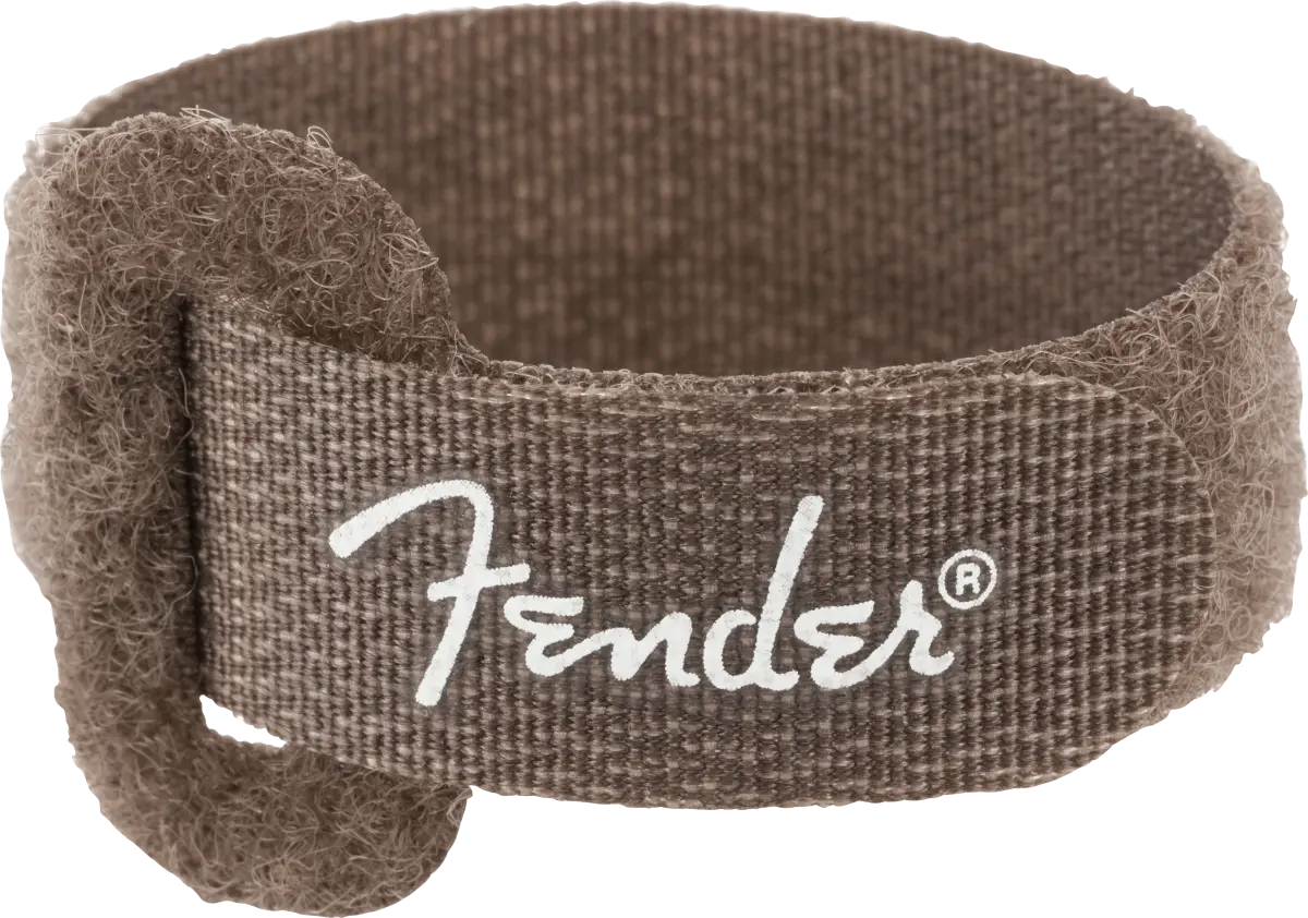 SUJETADOR CABLE FENDER 7" NEGRO Y CAFE JGO