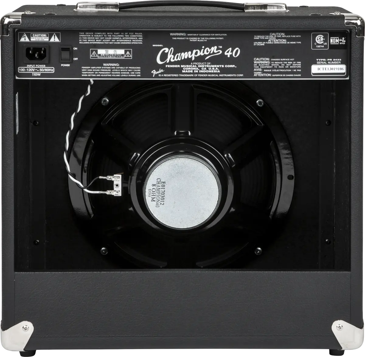 COMBO GUITARRA CHAMPION 40 120V