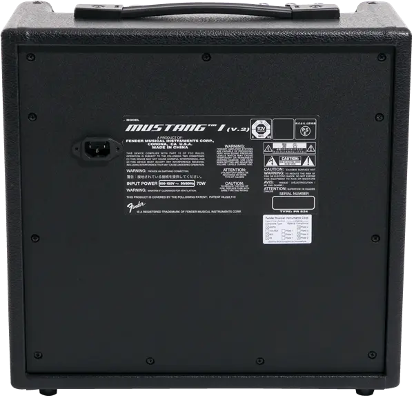 COMBO GUITARRA FENDER MUSTANG I V2 120V