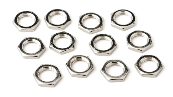 JACK HEXAGONAL HEX 7/16 - 20 X 1/8, NIQUEL C/U