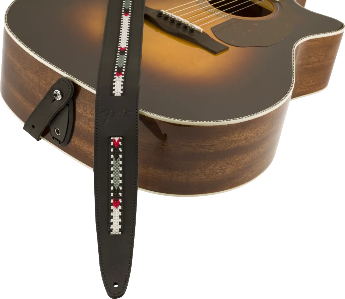 TAHALI FENDER PARAMOUNT ACOUSTIC LEATHER NEGRO