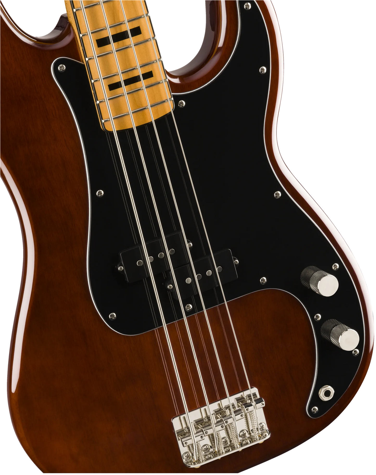 BAJO ELECTRICO FENDER 4 CUERDAS CLASSIC VIBE 70S PRECISION BASS DIAPASON ARCE COLOR NOGAL