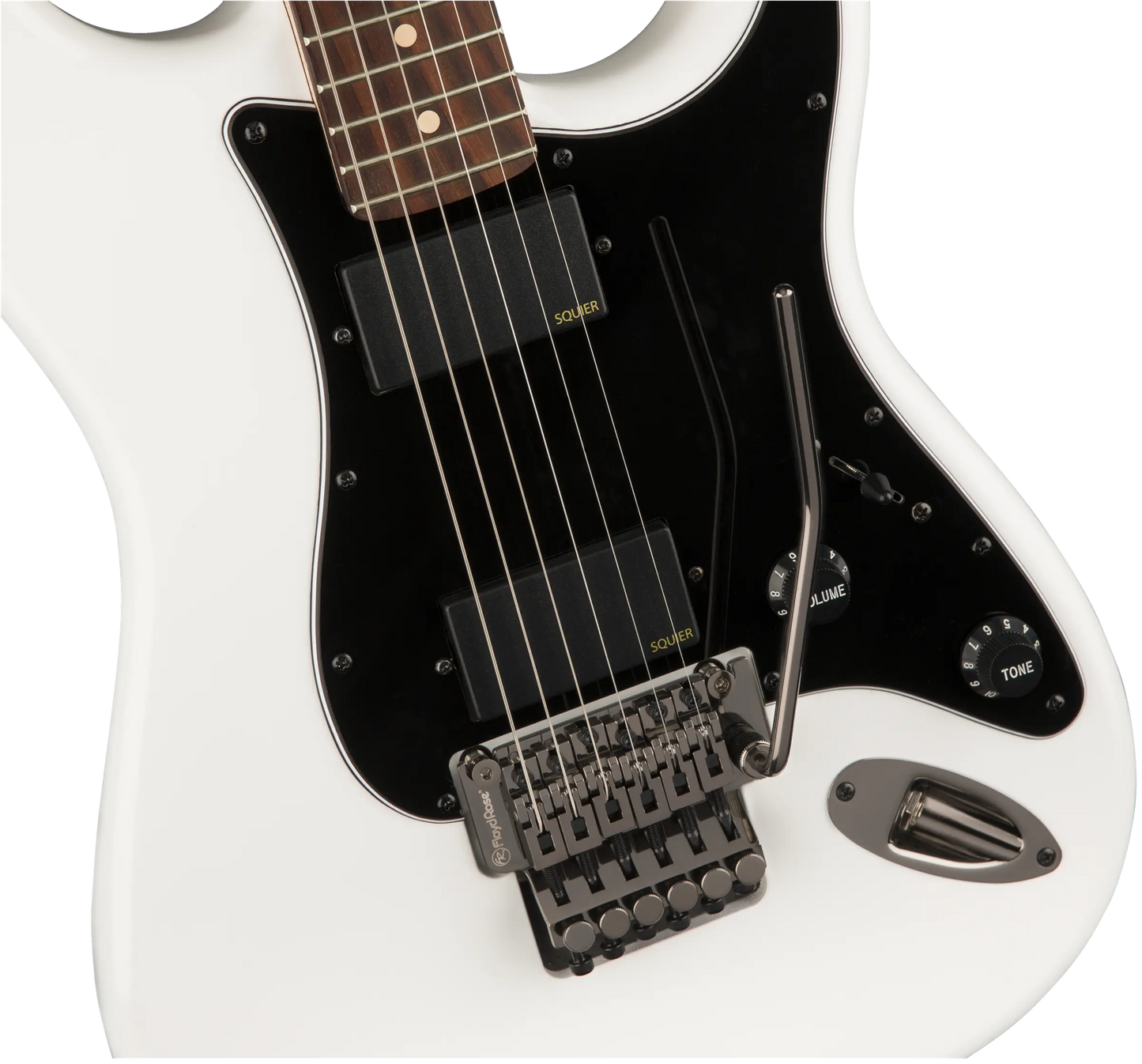 GUITARRA ELECTRICA FENDER CONTEMPORARY ACTIVE STRATOCASTER COLOR OLIMPIC BLANCO