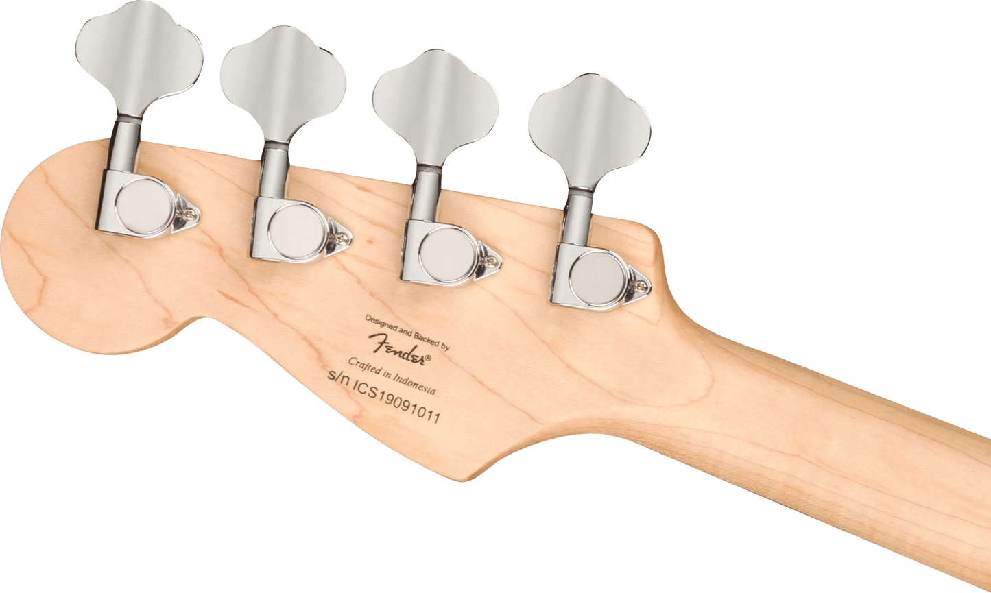 BAJO ELECTRICO FENDER MINI PRECISION DIAPASON LAUREL DAKOTA COLOR ROJO