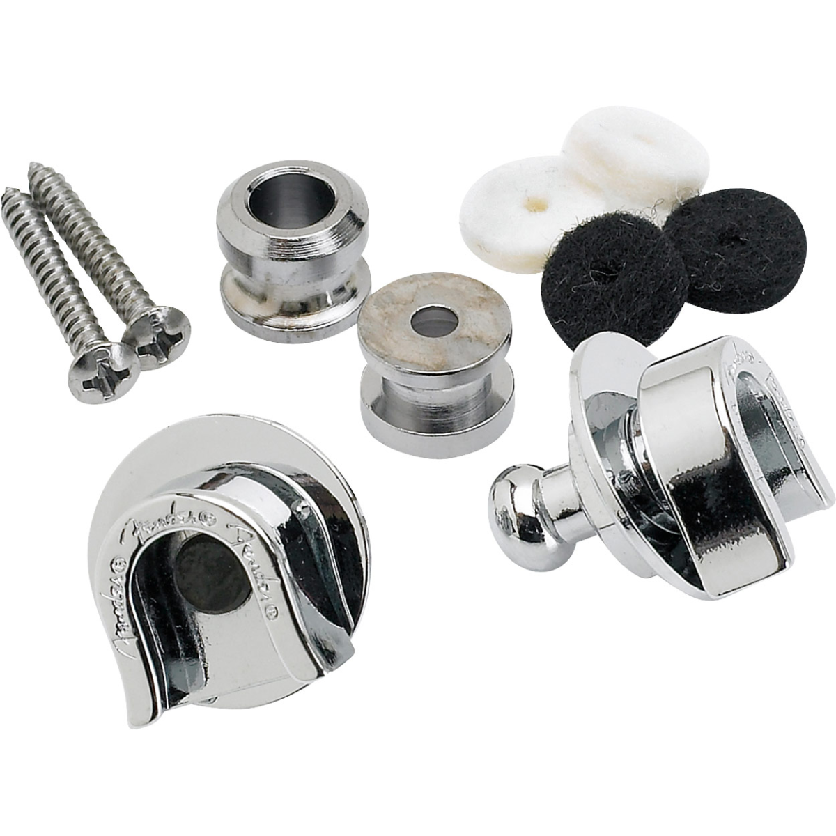 BOTON TAHALI FENDER LOCKS CROMADO JGO