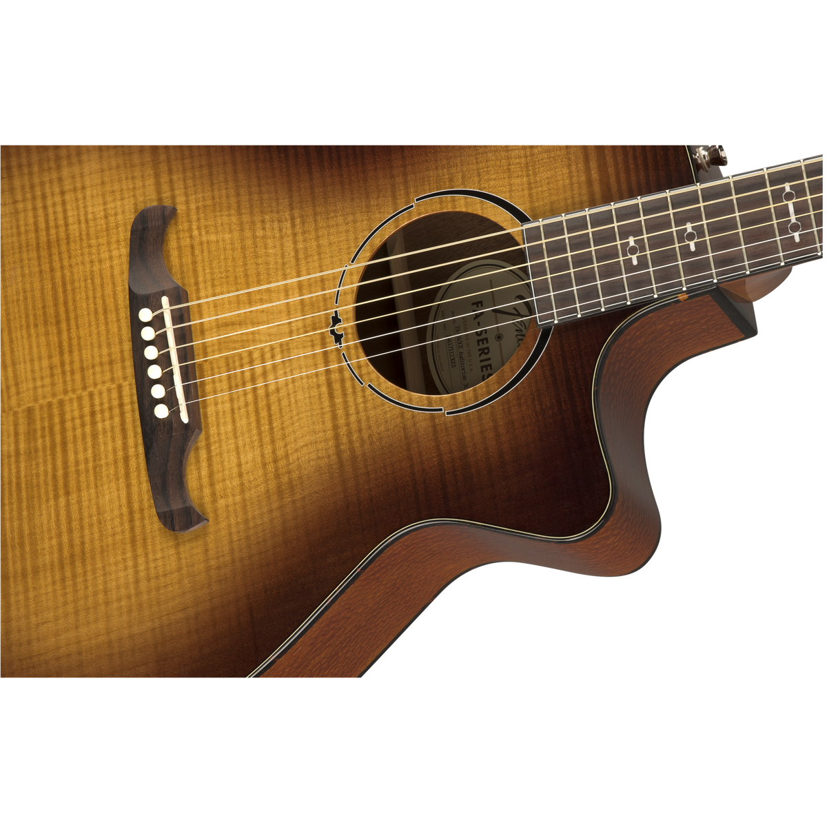 GUITARRA ELECTROACUSTICA FENDER FA-345CE AUDITORIUM TEA BURST