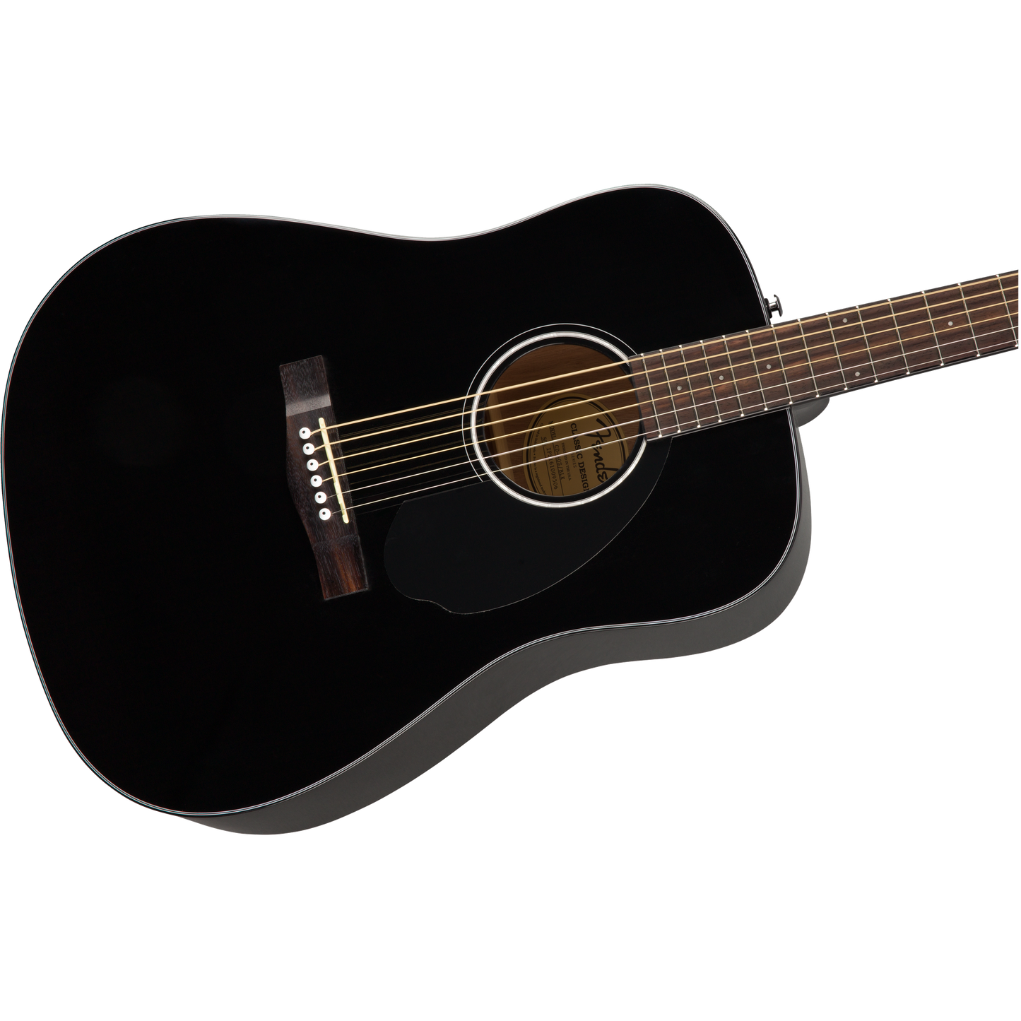 GUITARRA ACUSTICA FENDER CD-60S DREAD NEGRA