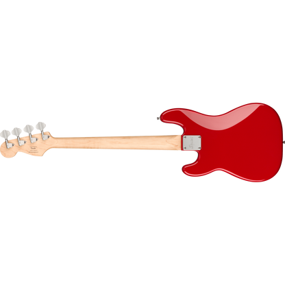BAJO ELECTRICO FENDER MINI PRECISION DIAPASON LAUREL DAKOTA COLOR ROJO
