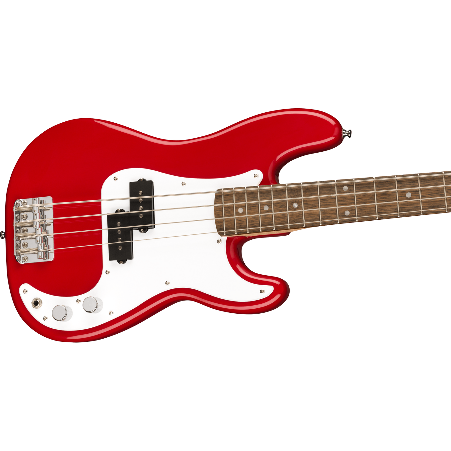 BAJO ELECTRICO FENDER MINI PRECISION DIAPASON LAUREL DAKOTA COLOR ROJO