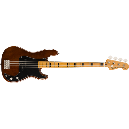 BAJO ELECTRICO FENDER 4 CUERDAS CLASSIC VIBE 70S PRECISION BASS DIAPASON ARCE COLOR NOGAL