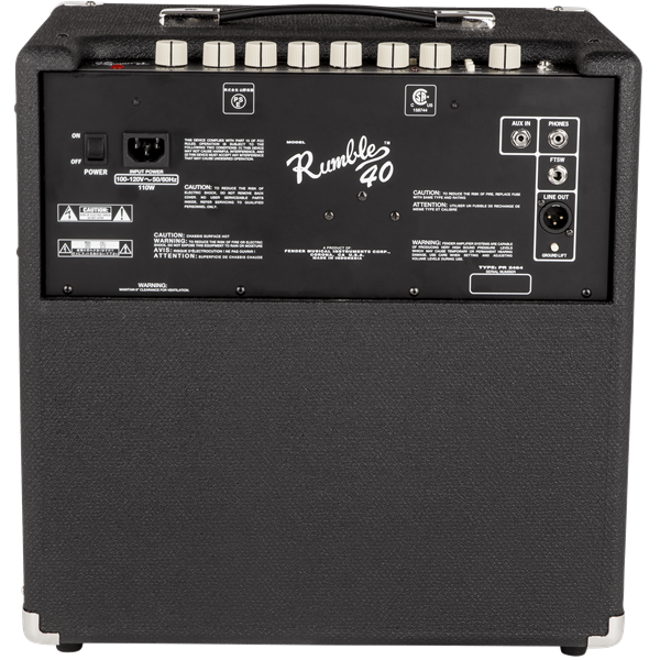 COMBO BAJO FENDER RUMBLE 40 V3 120V