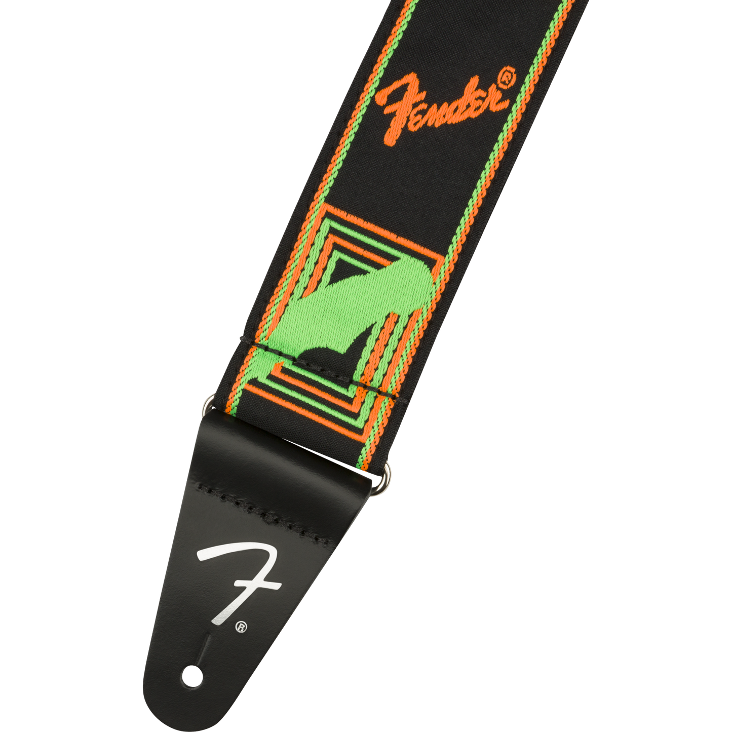 0990681301 TAHALI FENDER NEON MONOGRAM GRN/ORNG