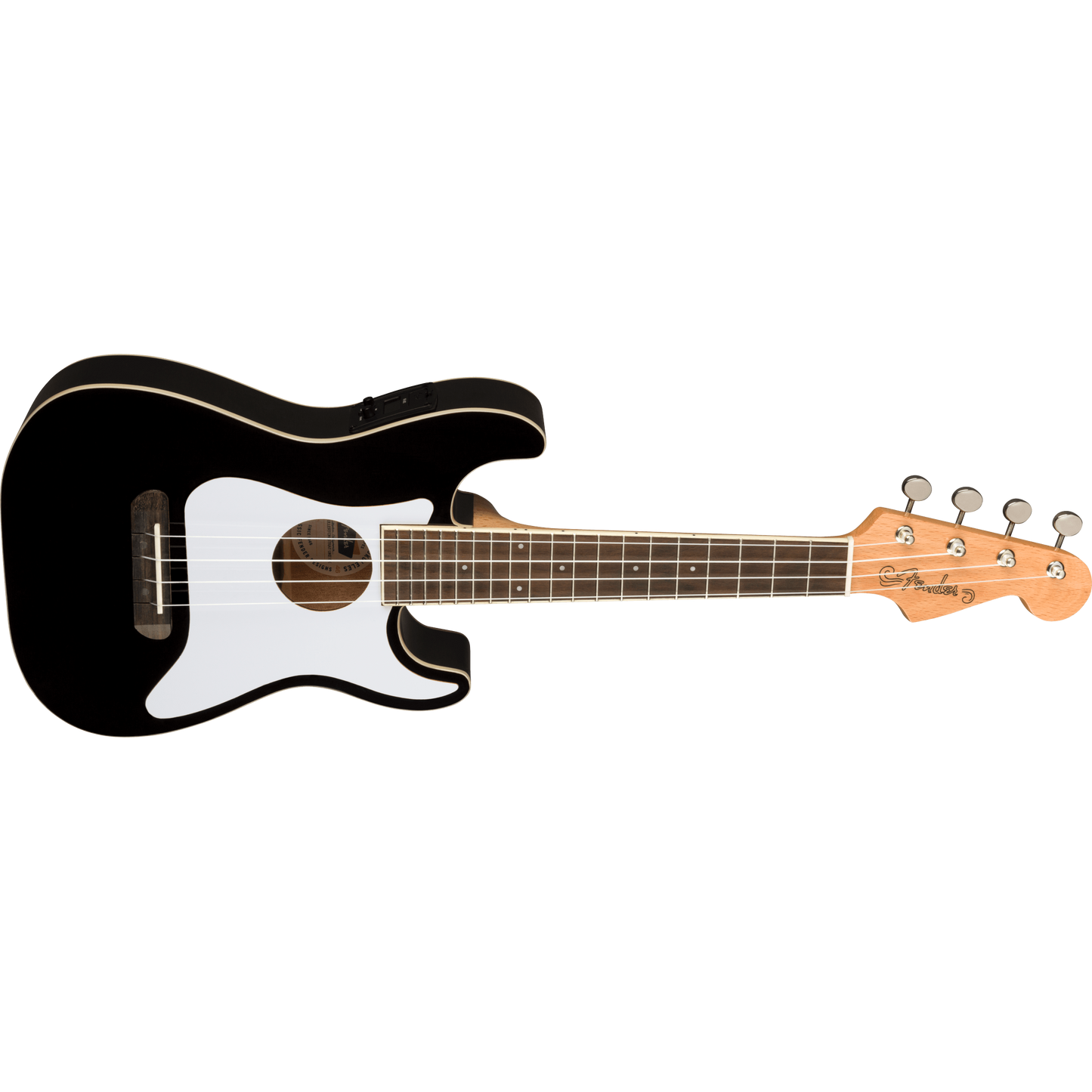 UKULELE INSTRUMENTO FENDER FELLERTON STRAC NEGRO