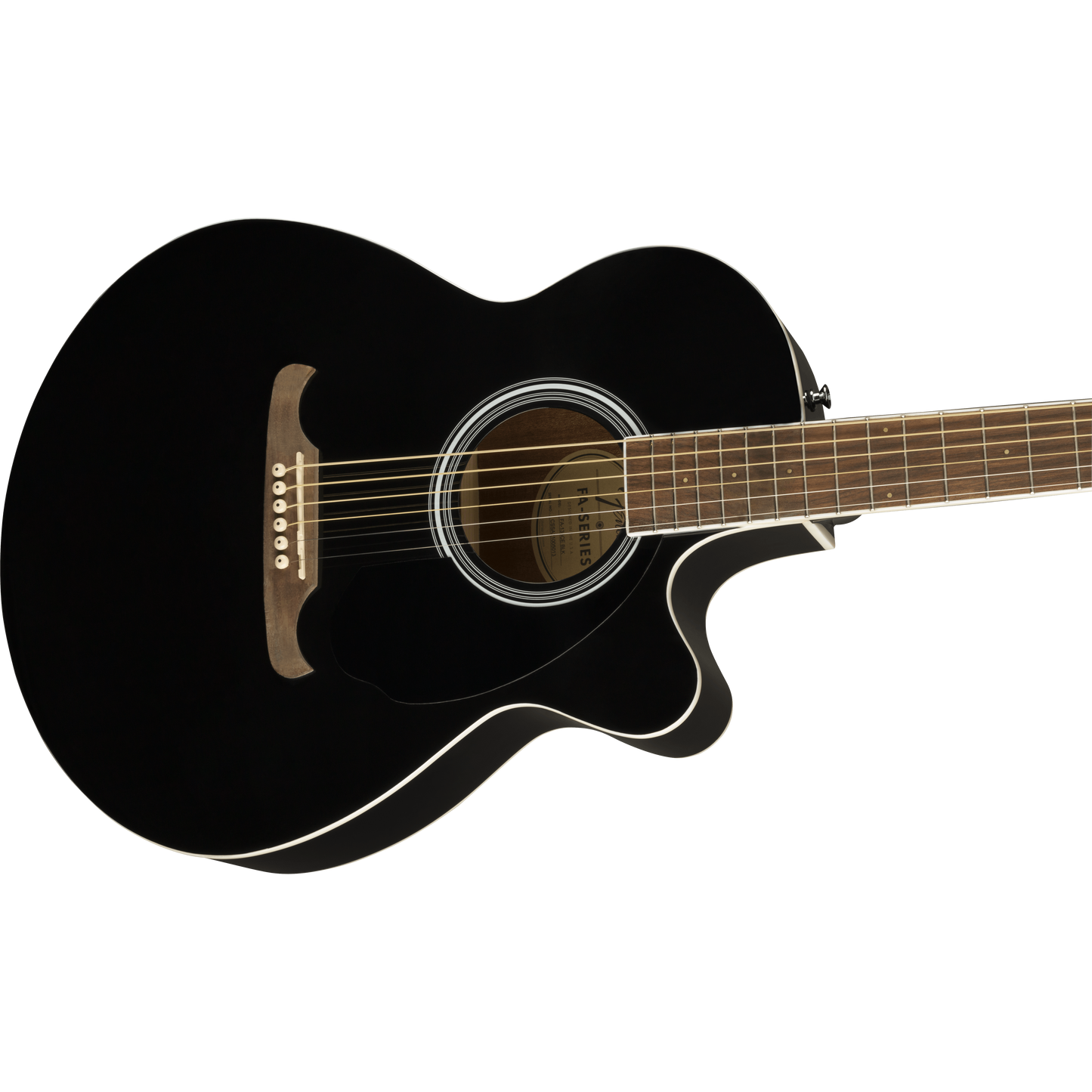 GUITARRA ELECTROACUSTICA FENDER FA-135CE CONCERT V2 NEGRA