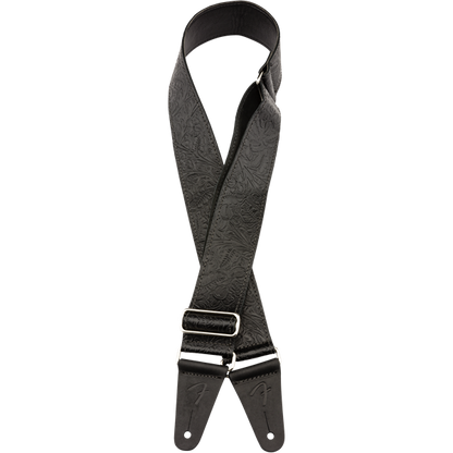 0996970006 TAHALI FENDER TOOLED LETHER NEGRO
