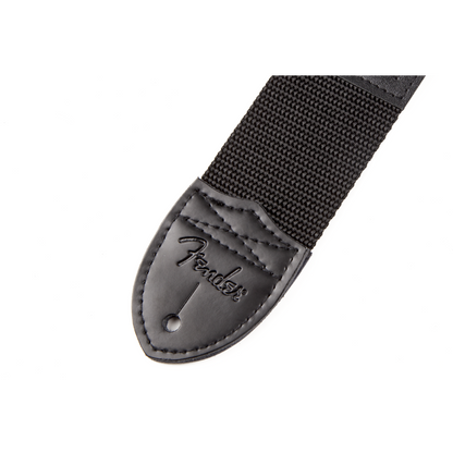 TAHALI FENDER 2'' POLY LOGO NEGRO/AMARILLO