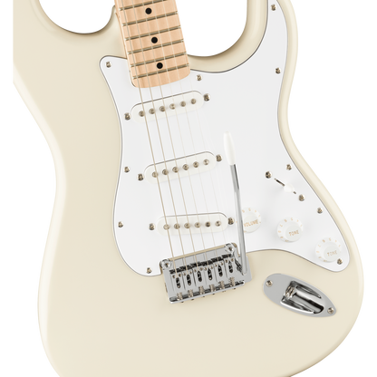 INSTRUMENTO GUITARRA ELECTRICA FENDER STRATOCASTER CREMA