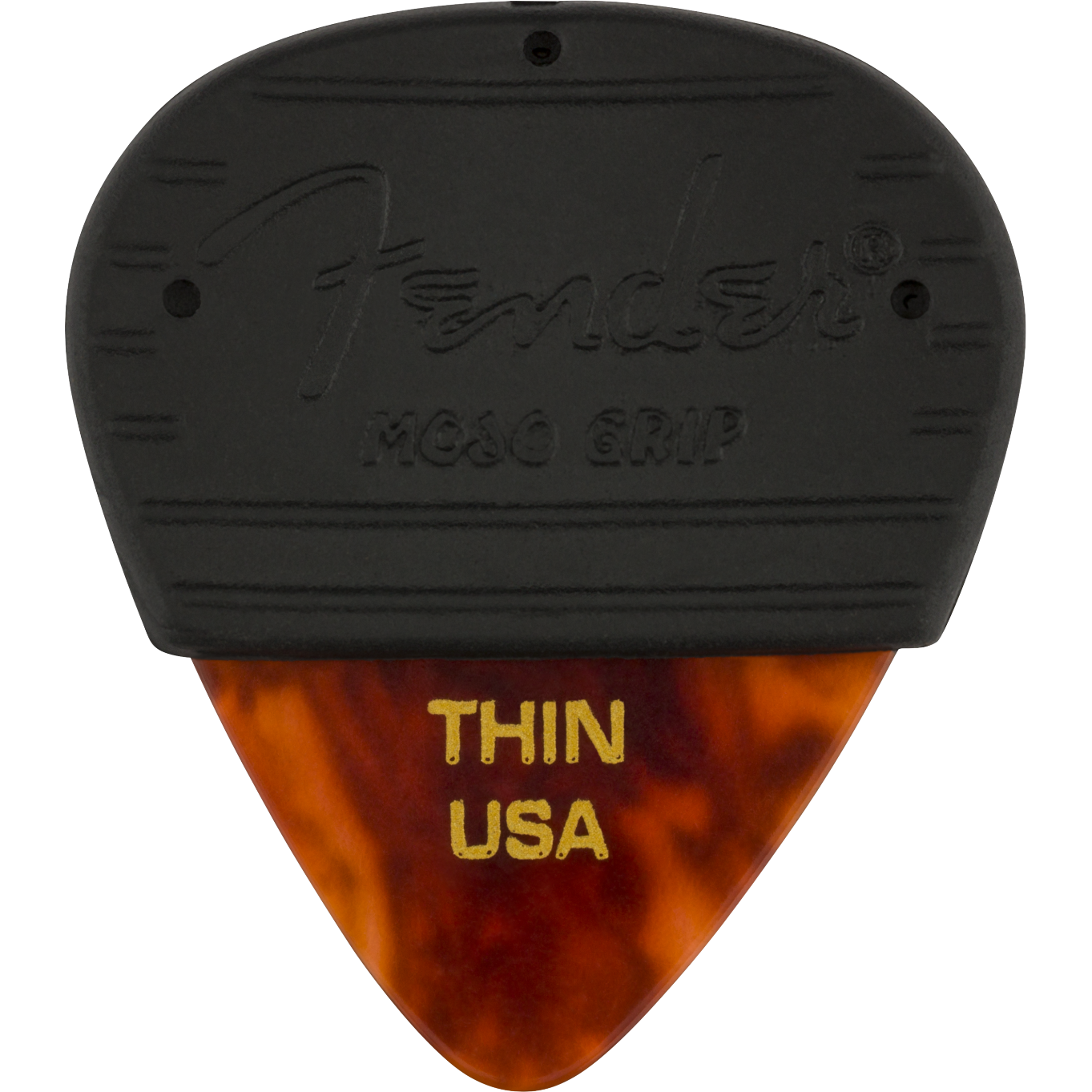 PUA FENDER MOJO GRIP CELLULOID TORTOISESHELL THIN PAQUETE 3
