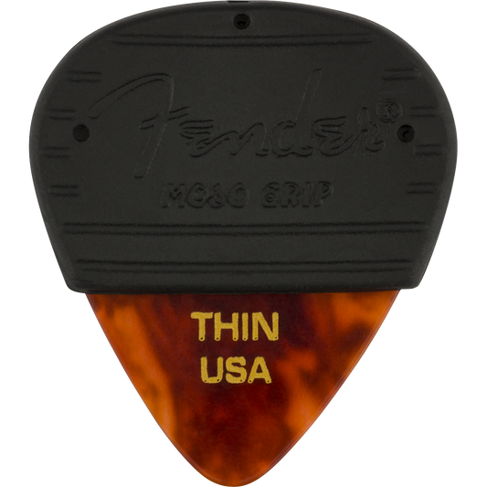 PUA FENDER MOJO GRIP CELLULOID TORTOISESHELL THIN PAQUETE 3