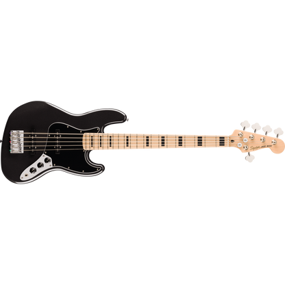 0378753565 INSTRUMENTO BAJO ELECTRICO FENDER 5 CUERDAS AFF ACT J BASS V MN BPG BKM NEGRO CON BRILLOS
