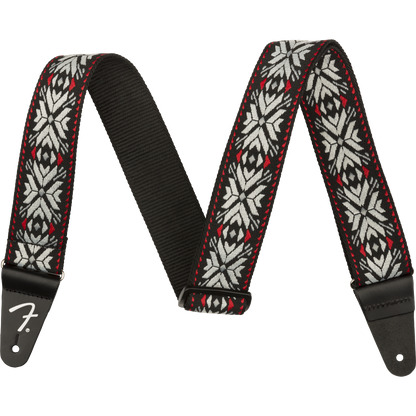 0990638026 TAHALI FENDER WOVEN ROJO SNOWFLAKE