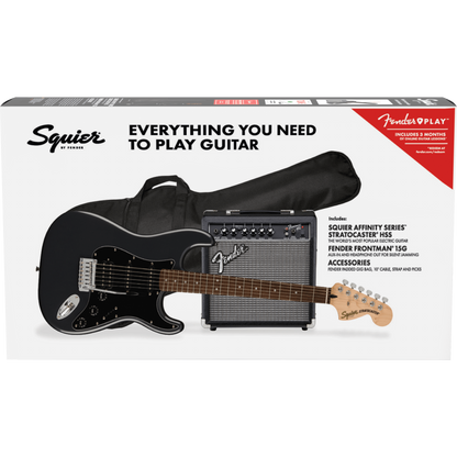 KIT GUITARRA ELECTRICA FENDER STRATOCASTER HSS