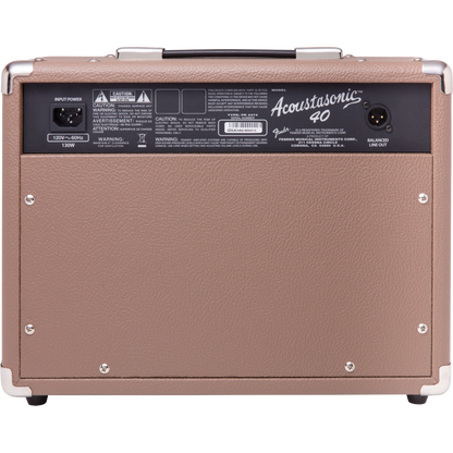 2314200000 COMBO FENDER ACOUSTASONIC 40 120V