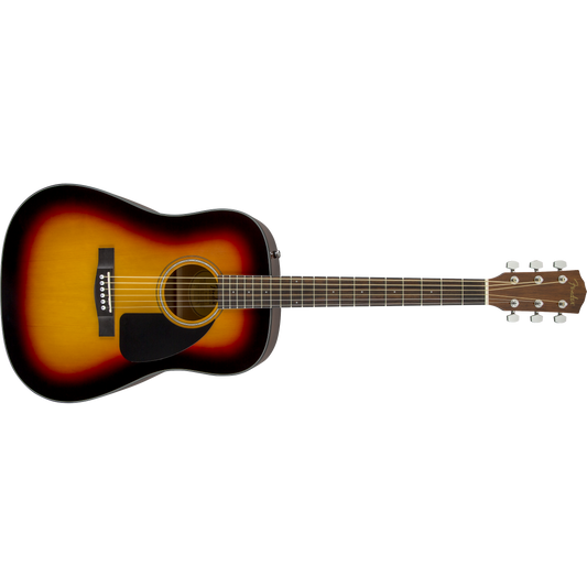 GUITARRA ACUSTICA FENDER CD-60 DREAD SOMBREADA CON ESTUCHE