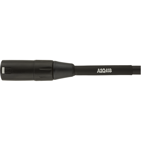 CABLE MICROFONO FENDER NEGRO 4.5 MTS