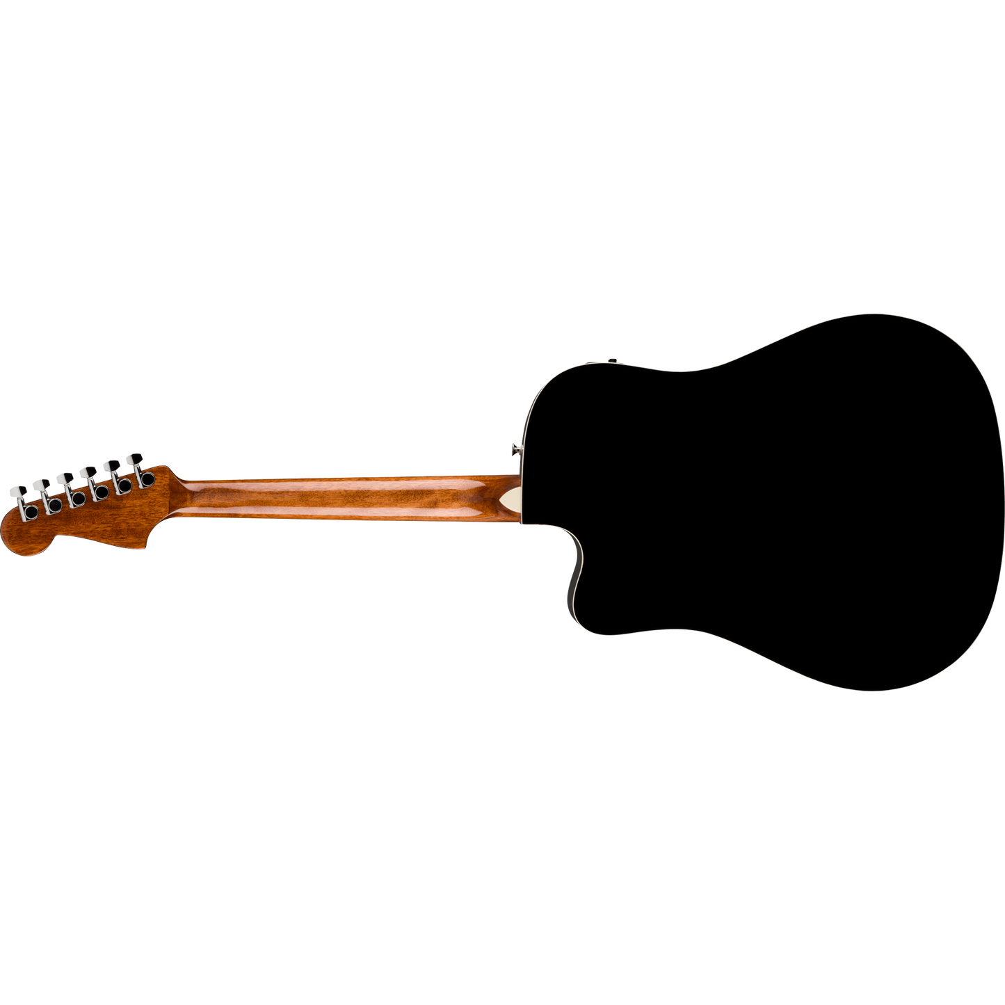 GUITARRA ELECTROACUSTICA FENDER STANDAR DE CALIFORNIA REDONDO NEGRA