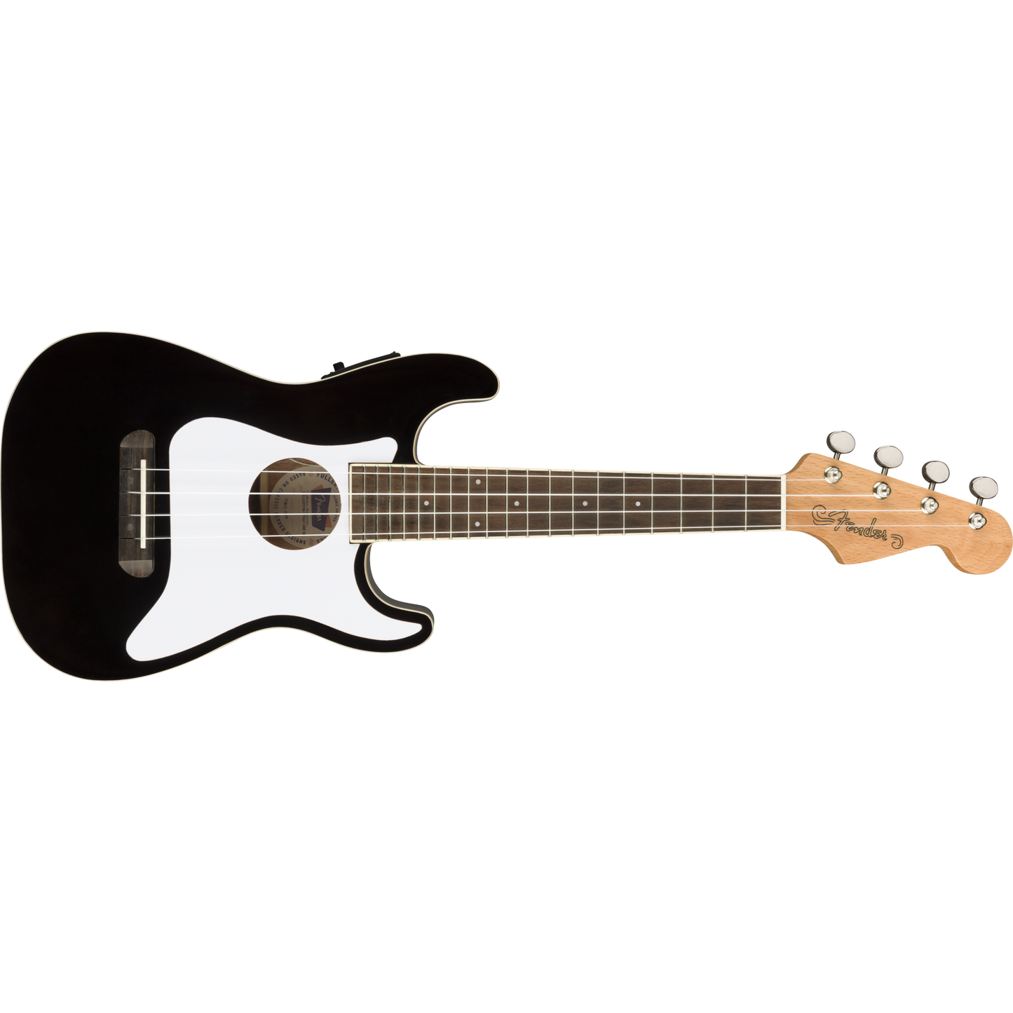 UKULELE INSTRUMENTO FENDER FELLERTON STRAC NEGRO