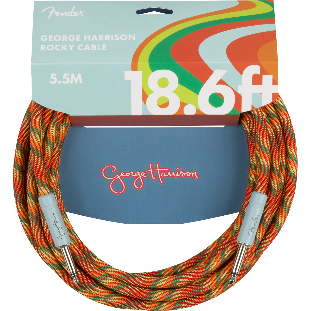 CABLE INSTRUMENTO FENDER GEORGE HARRISON ROCKY 5.5 MTS