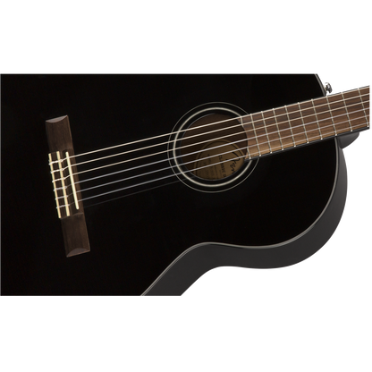 GUITARRA ACUSTICA FENDER CN-60S NYLON NEGRA