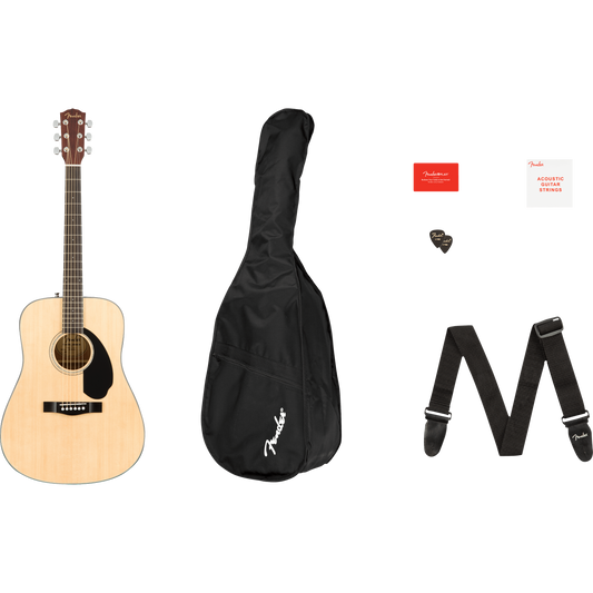 GUITARRA ACUSTICA FENDER CD-60S DREAD PACK NATURAL