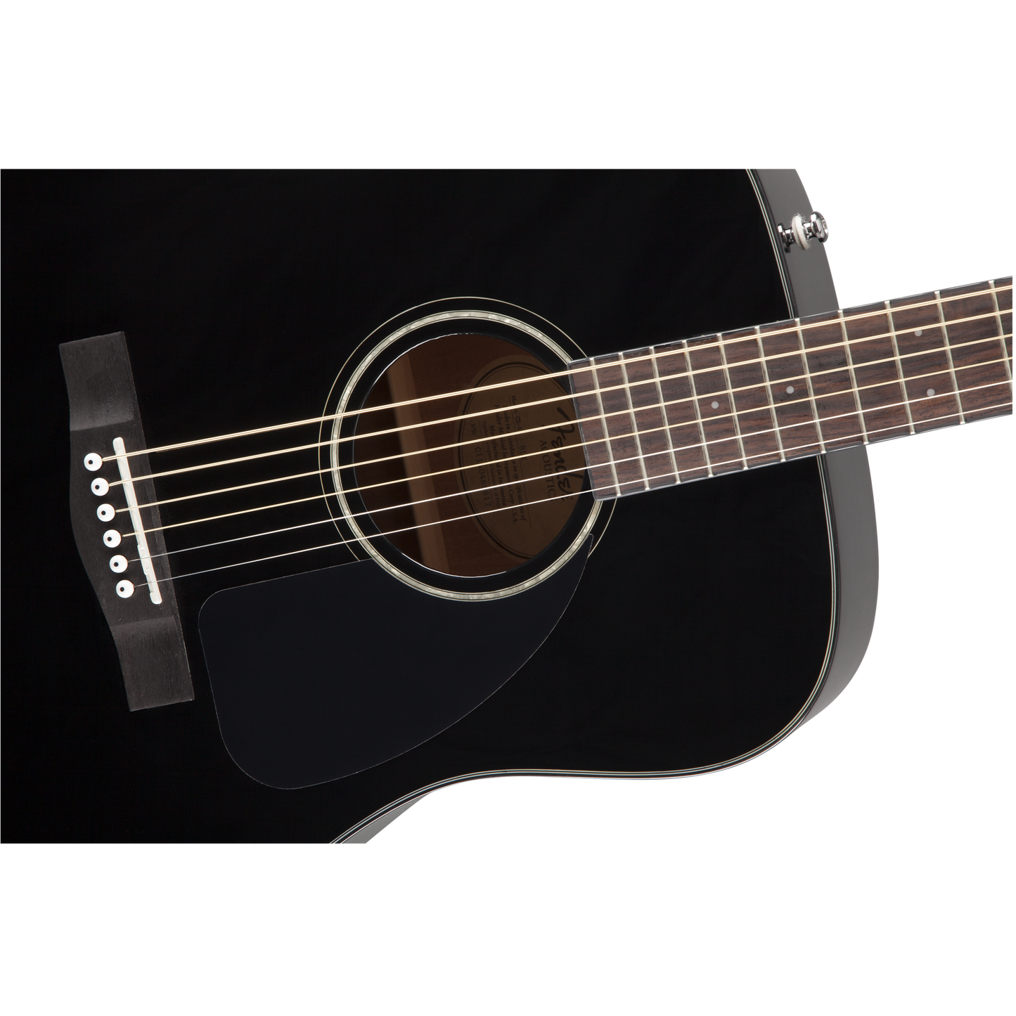 GUITARRA ACUSTICA FENDER CD-60 DREAD V3 NEGRA CON ESTUCHE