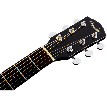 GUITARRA ELECTROACUSTICA FENDER CD-60SCE ACORAZADA NEGRA