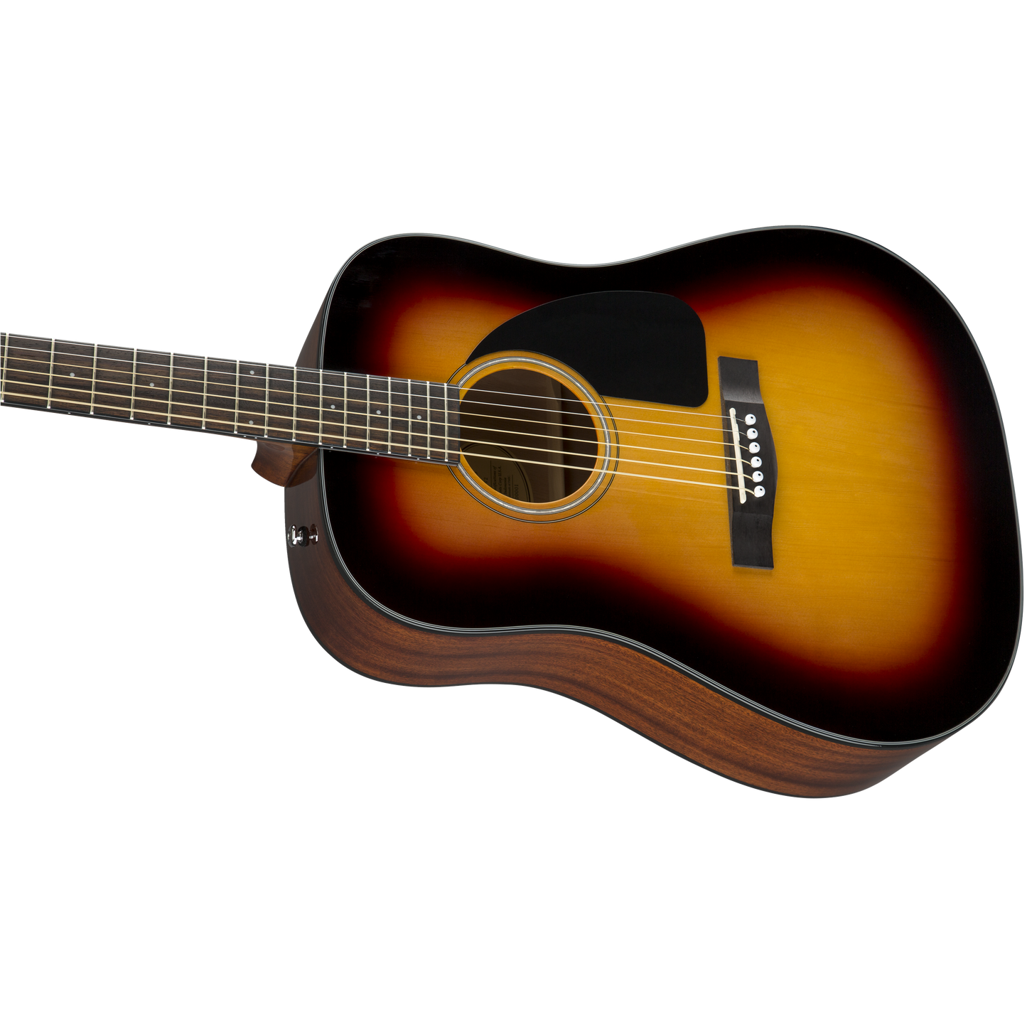 GUITARRA ACUSTICA FENDER CD-60 DREAD SOMBREADA CON ESTUCHE