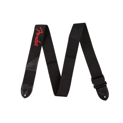 TAHALI FENDER 2'' POLY LOGO NEGRO/ROJO