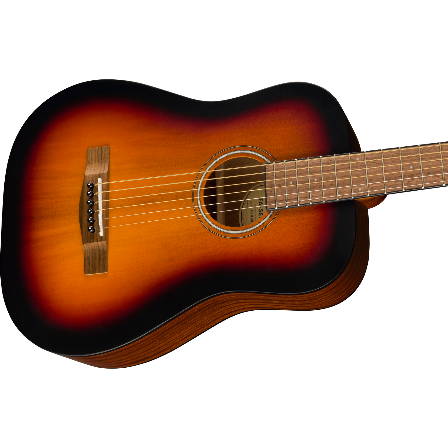GUITARRA 3/4 FENDER FA-15 STEEL SOMBRADA W/BAG TERCEROLA