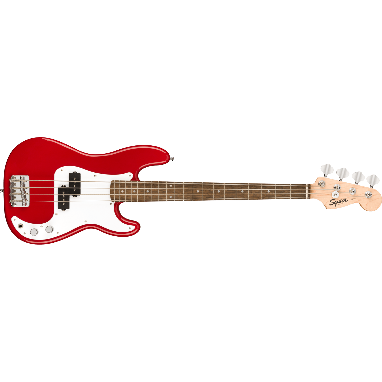 BAJO ELECTRICO FENDER MINI PRECISION DIAPASON LAUREL DAKOTA COLOR ROJO