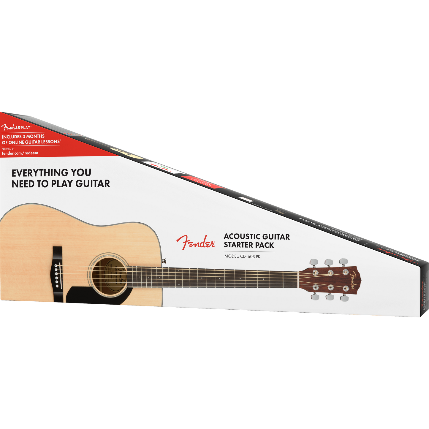 GUITARRA ACUSTICA FENDER CD-60S DREAD PACK NATURAL