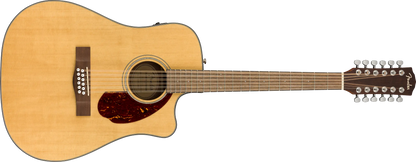 GUITARRA ELECTROACUSTICA FENDER 12 CUERDAS CD-140SCE NATURAL