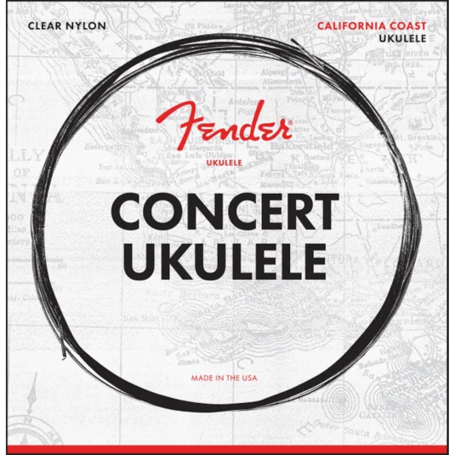 ENCORDADURA UKULELE FENDER CONCIERTO NYLON