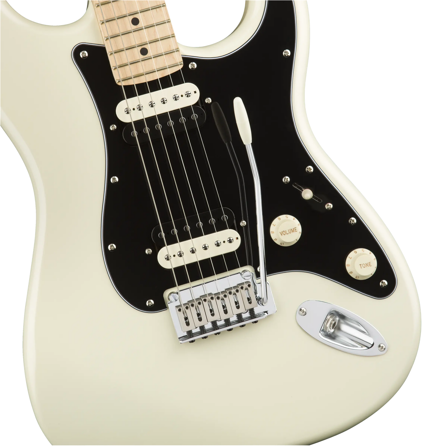 GUITARRA ELETRICA FENDER CONTEMPORARY STRATOCASTER HH COLOR BLANCO APERLADO