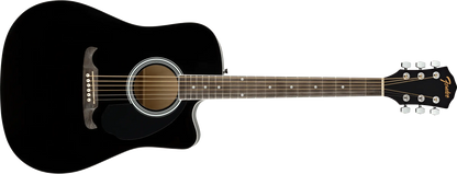 GUITARRA ELECTROACUSTICA FENDER FA-125CE DREADNOUGHT NEGRA