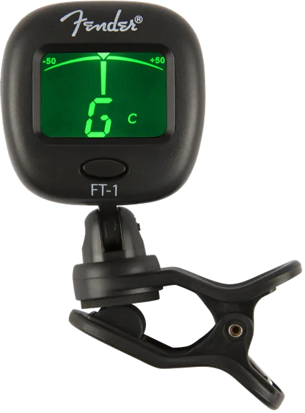 AFINADOR CROMATICO FENDER FT-1 PRO CLIP ON TUNER